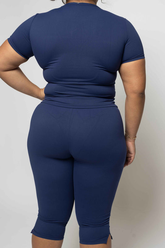 The Runway Sport Tee in Blue