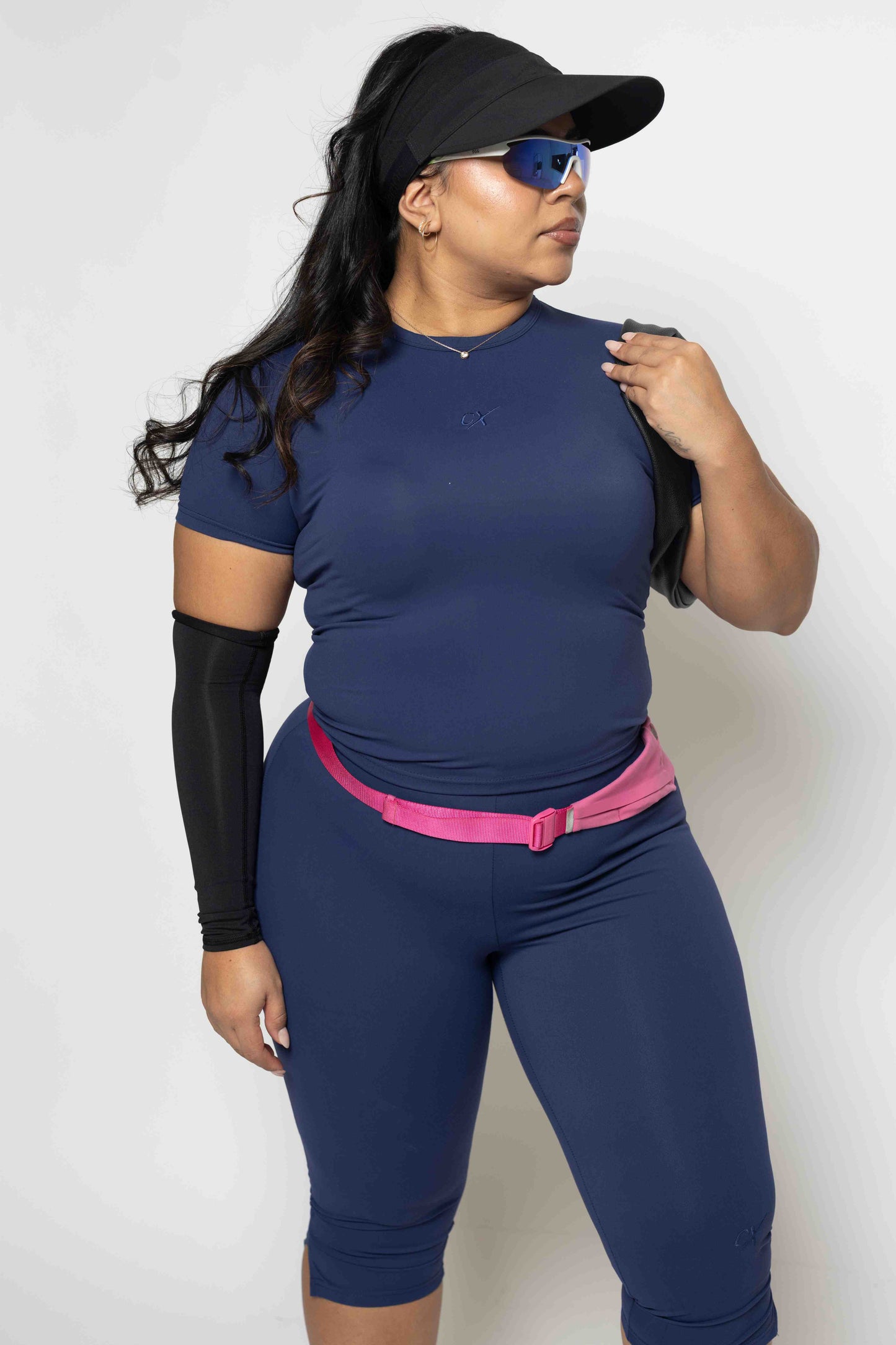 The Runway Capri in Blue