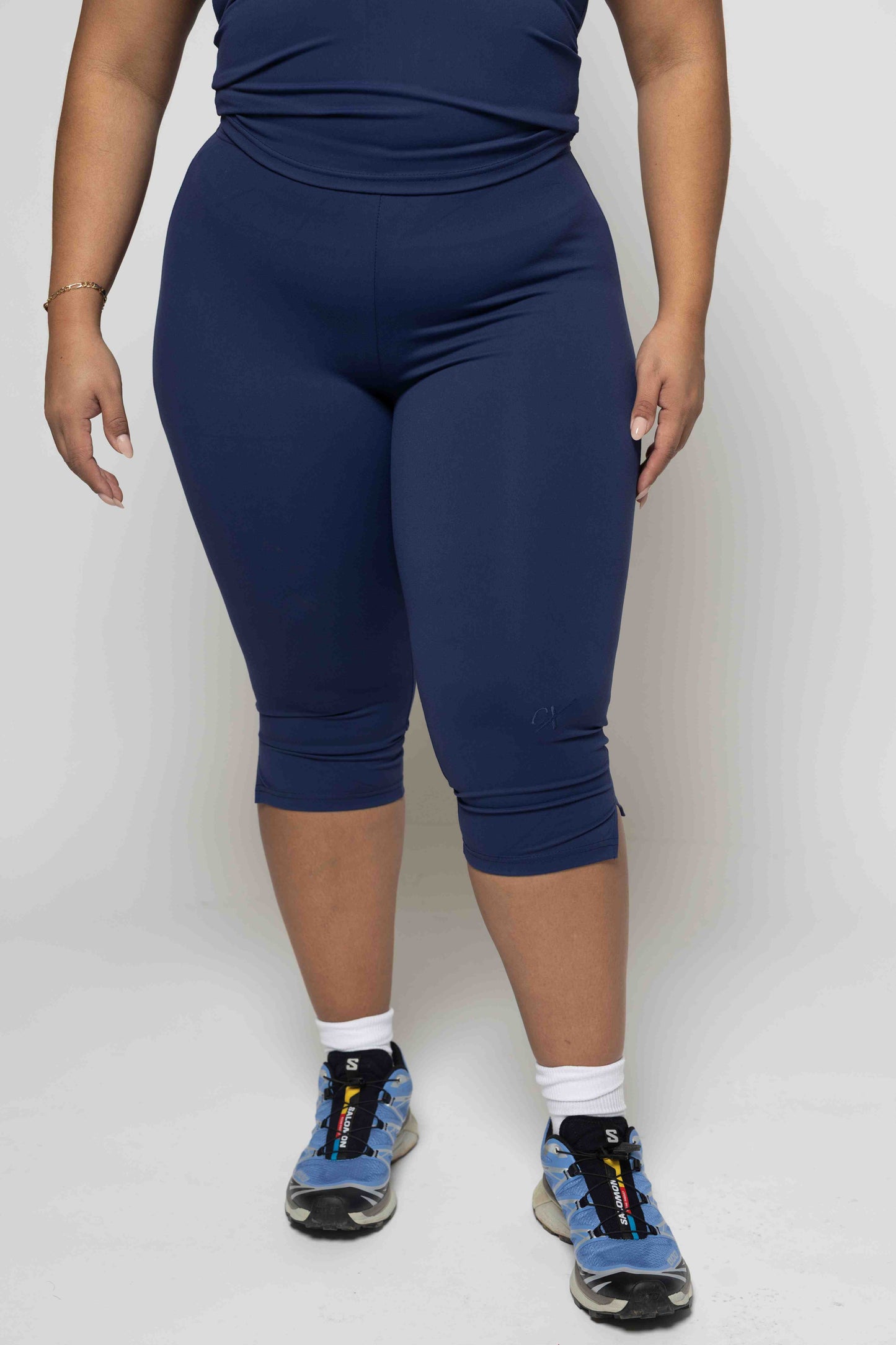 The Runway Capri in Blue