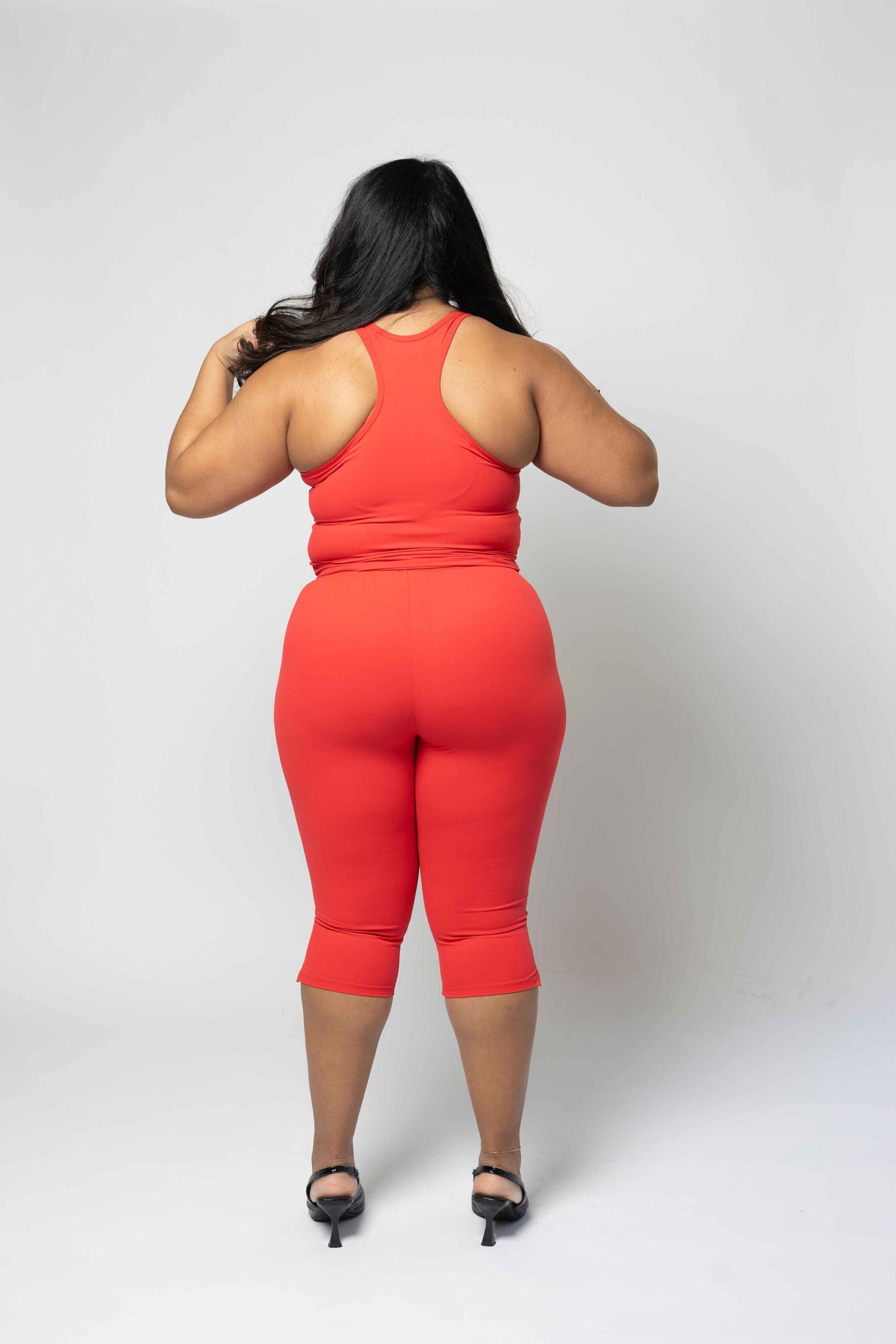 The Runway Racerback Sport Tank in Red
