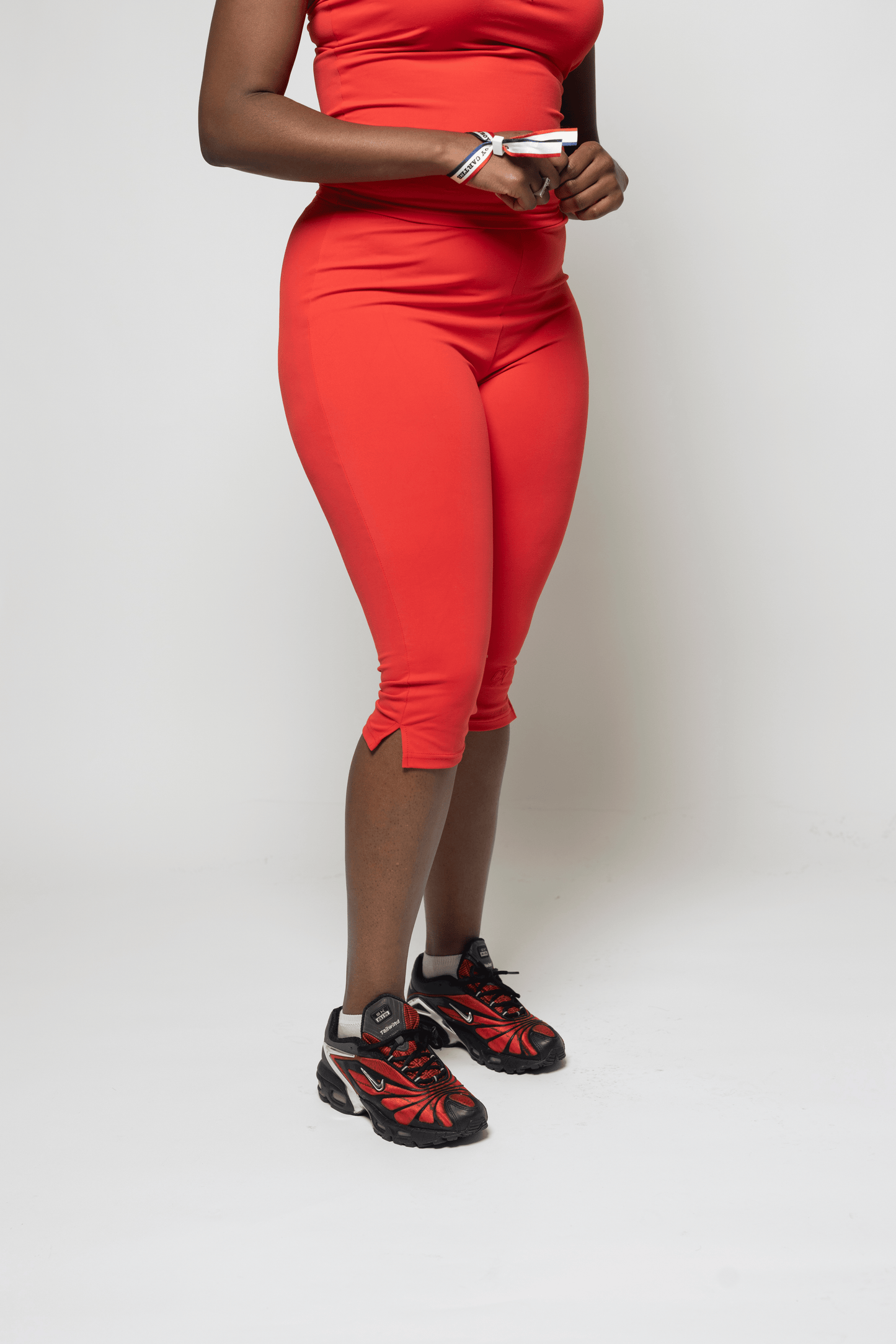 The Runway Capri in RED
